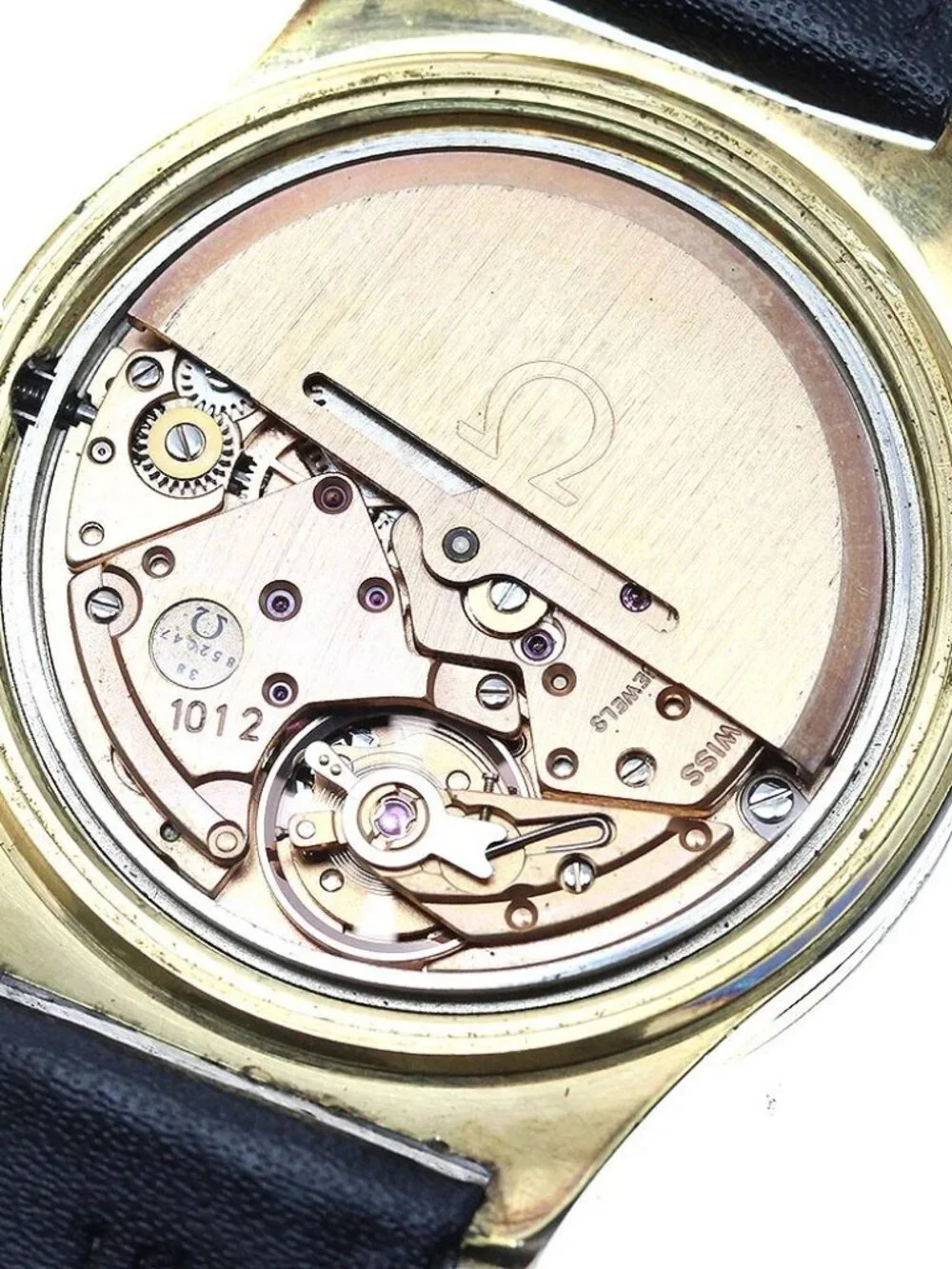 OMEGA Geneve 166.0168 Date Cal.1012 Silver Dial Automatic Men's Watch_958011